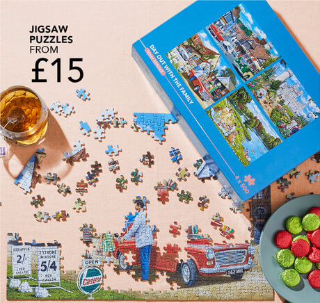 Family fun with jigsaws